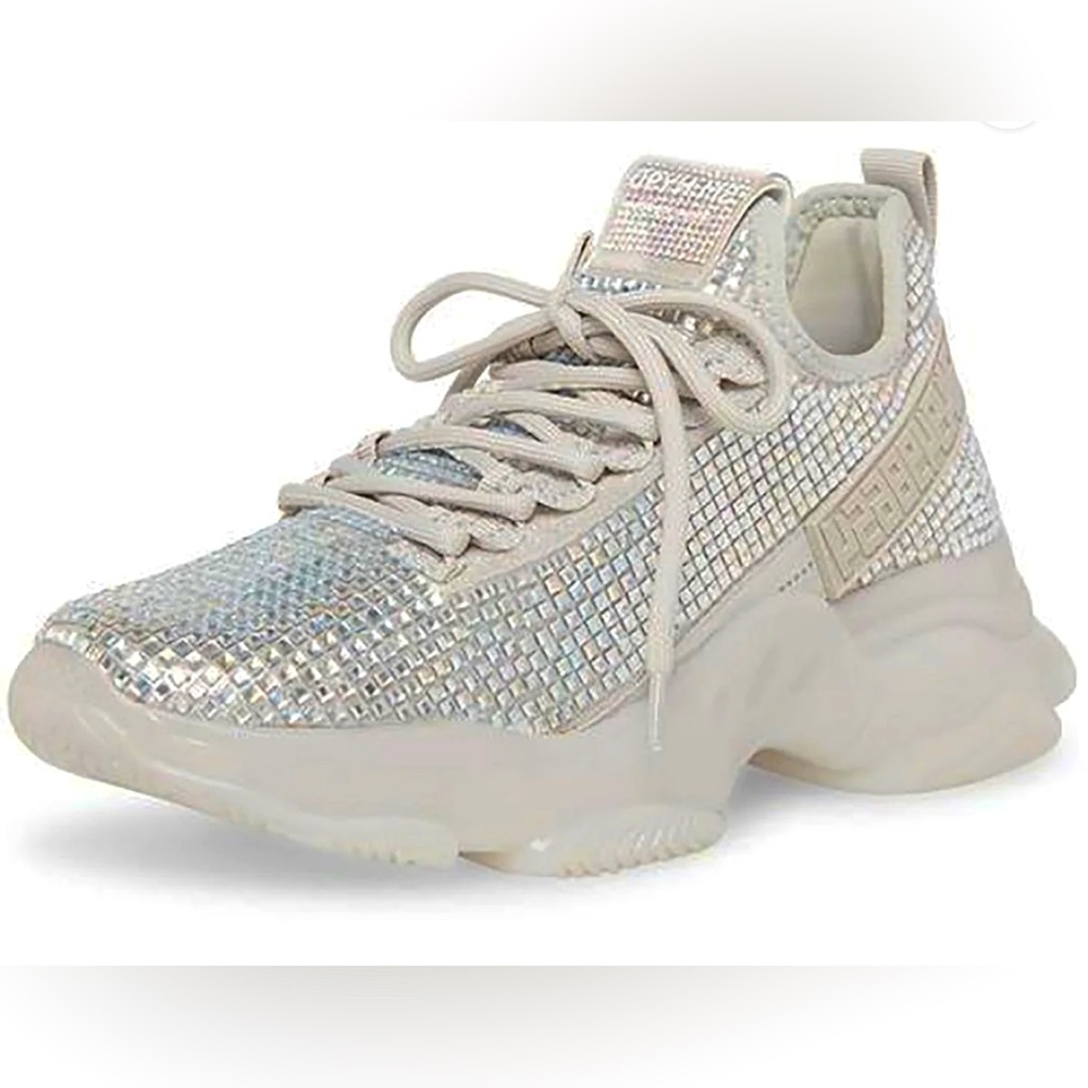 Steve Madden Maxima-R Iridescent Sneakers – Size 10 (Gently Used)
